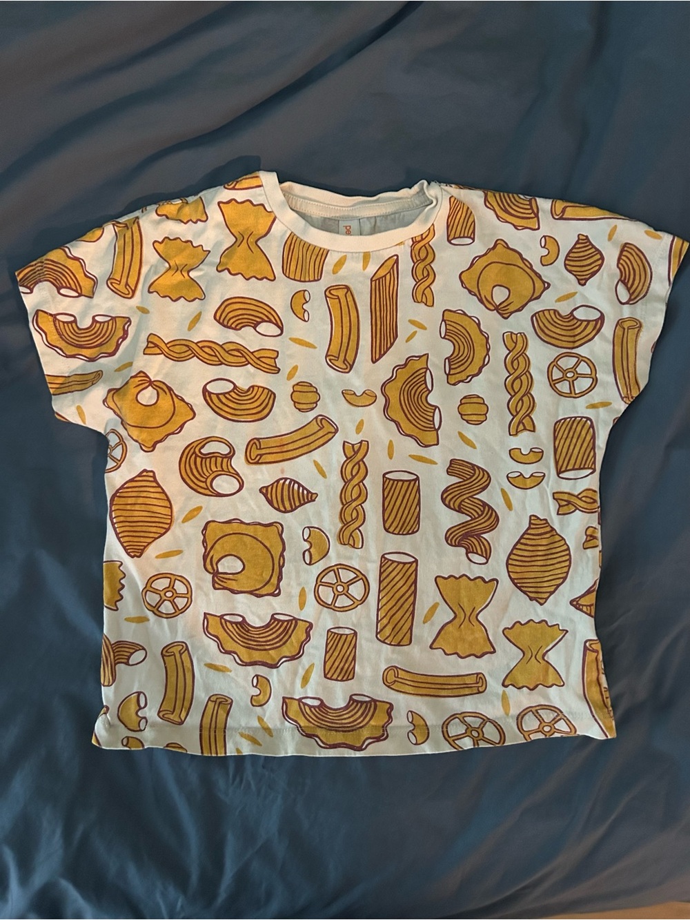 3/15 ❤️ kid’s tee with Pasta Print